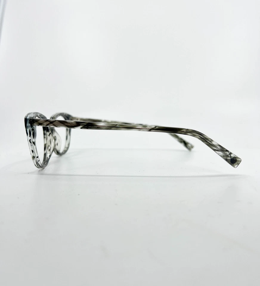 Gafas Warby Parker Chelsea 148 marco cuadrado de mármol a rayas 48-19-145 4915 Foto 3 de 4