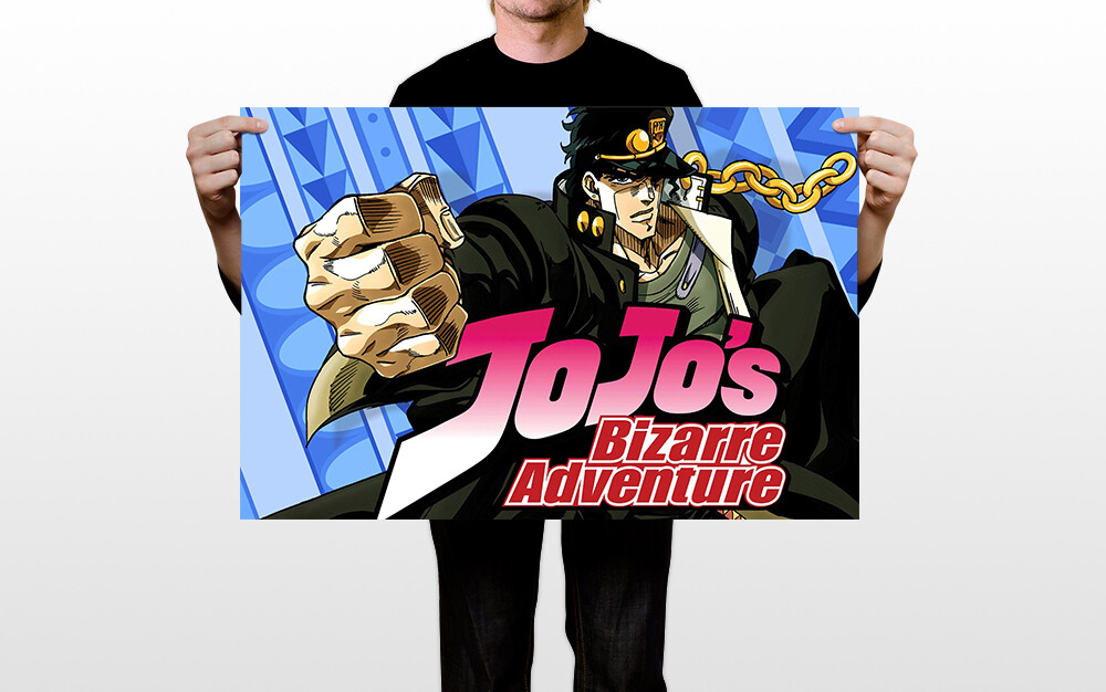 JoJo's Bizarre Adventure Japan Manga Series Art Wall Room Poster