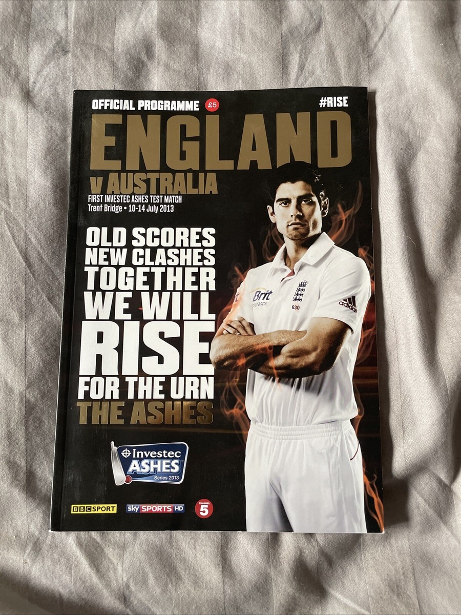 2013 ENGLAND V AUSTRALIA ASHES SERIES 1ST TEST TRENT BRIDGE