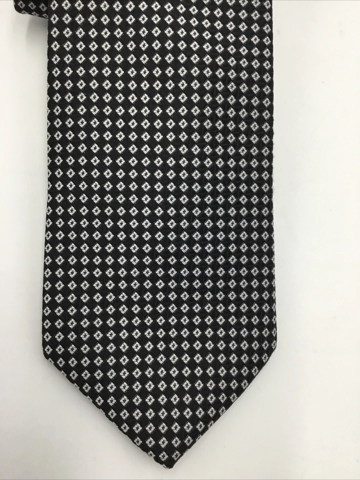 Corbata Lauren Ralph Lauren Negra Multi Geo - OS Foto 2 de 3