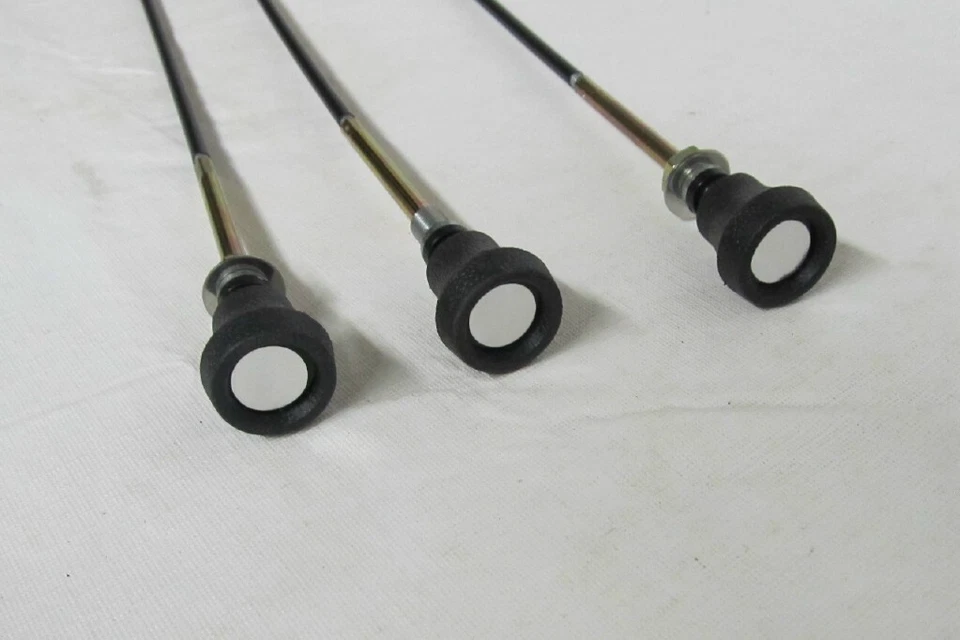 JUEGO DE CABLES DE CONTROL DE CALEFACCIÓN JEEP CJ 1972-1975 ¡NUEVO HECHO EN EE. UU.! Foto 4 de 4