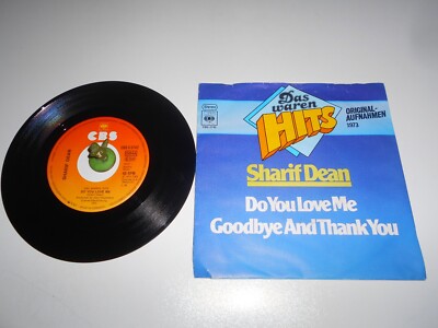 Sharif Dean - Do you Love me  (1973) Vinyl 7` inch Single Vg ++