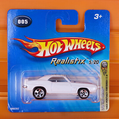 Hot Wheels - 2005 - 1969 PONTIAC FIREBIRD T/A (5SP's) First Editions Realistix 5