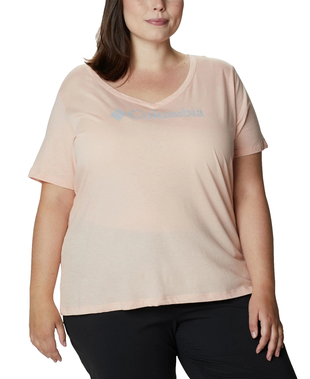 Columbia Solid Plus Size Tops for Women