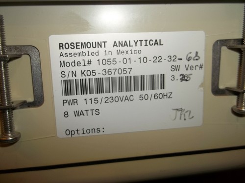 ROSEMOUNT 1055-01-10-22-32-68 SW 3.25 ANALIZZATORE PH/ORP DOPPIO INGRESSO (630) - Foto 5 di 5