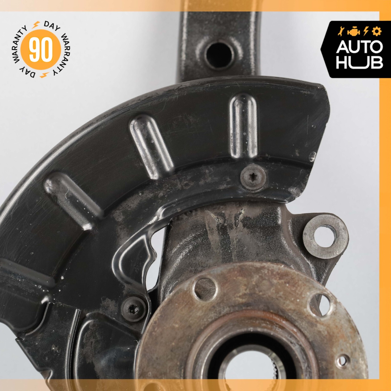 03-07 Bentley Continental GT Coupe Front Left Side Spindle Knuckle Hub OEM 96k