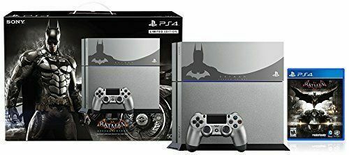 Sony PlayStation 4 Batman 500GB Grey Console for sale online