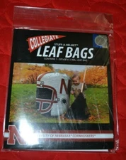 Leaf Bag NCAA Nebraska Cornhuskers Helmet Autumn Fall Yard Decoration 39" x 58"