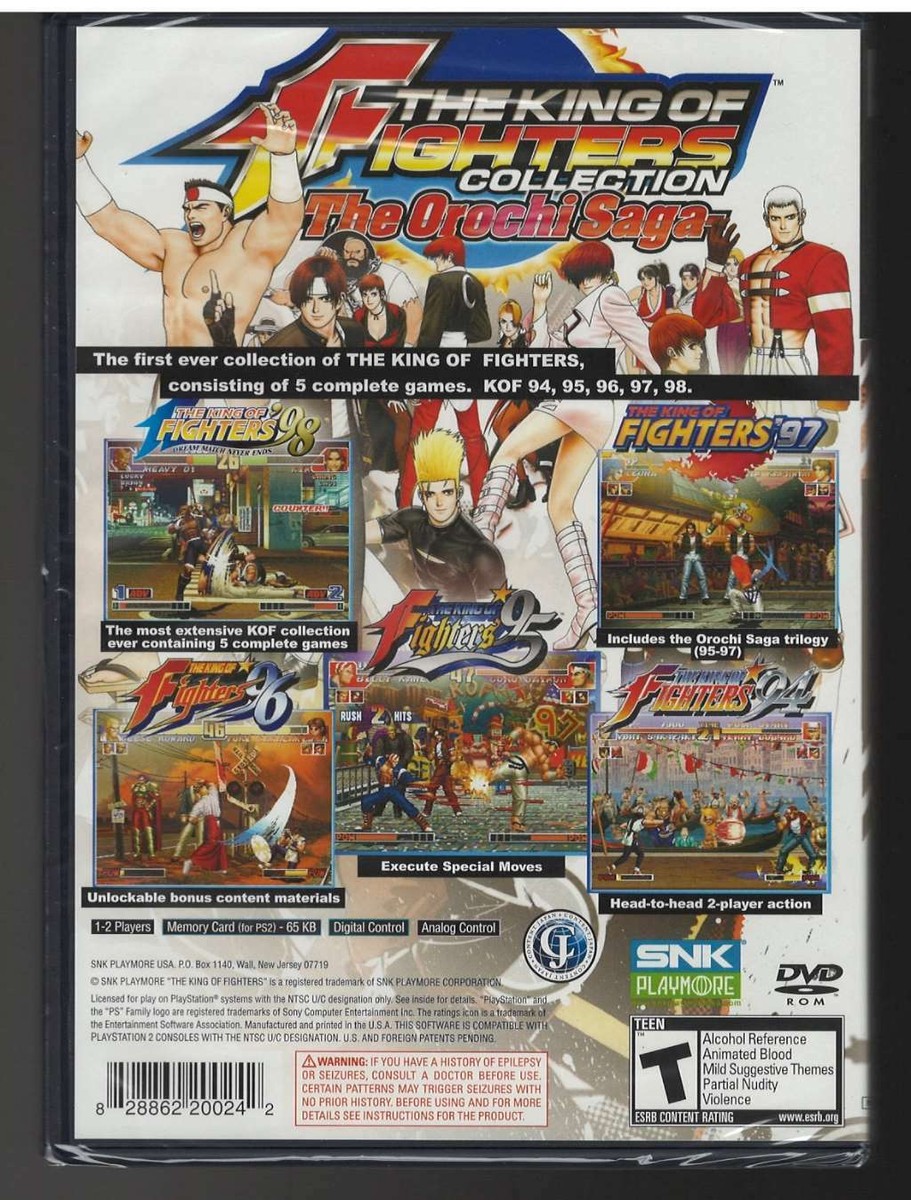 The King of Fighters Collection: The Orochi Saga - PlayStation 2