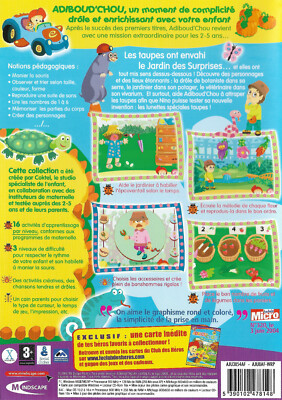 Adibou D'Chou À La Campagne - PC/Mac - Jeu éducatif Français - Coktel - Bon état