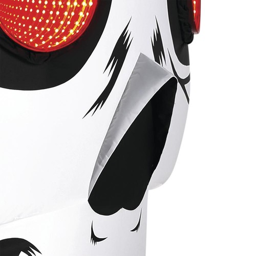 Specchio infinito led 5' teschio spettrale Halloween gonfiabile decorazione vacanze esterno - Foto 8 di 14