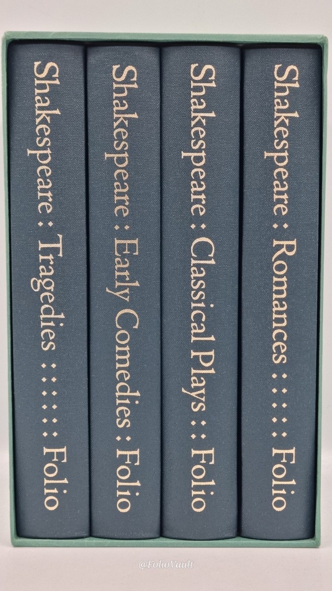 William Shakespeare: The Complete Plays (Box 1 - 4v.) - Folio