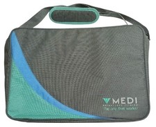 Medi Weightloss Clinics Laptop/Documents Messenger Bag w/Shoulder Strap Pockets