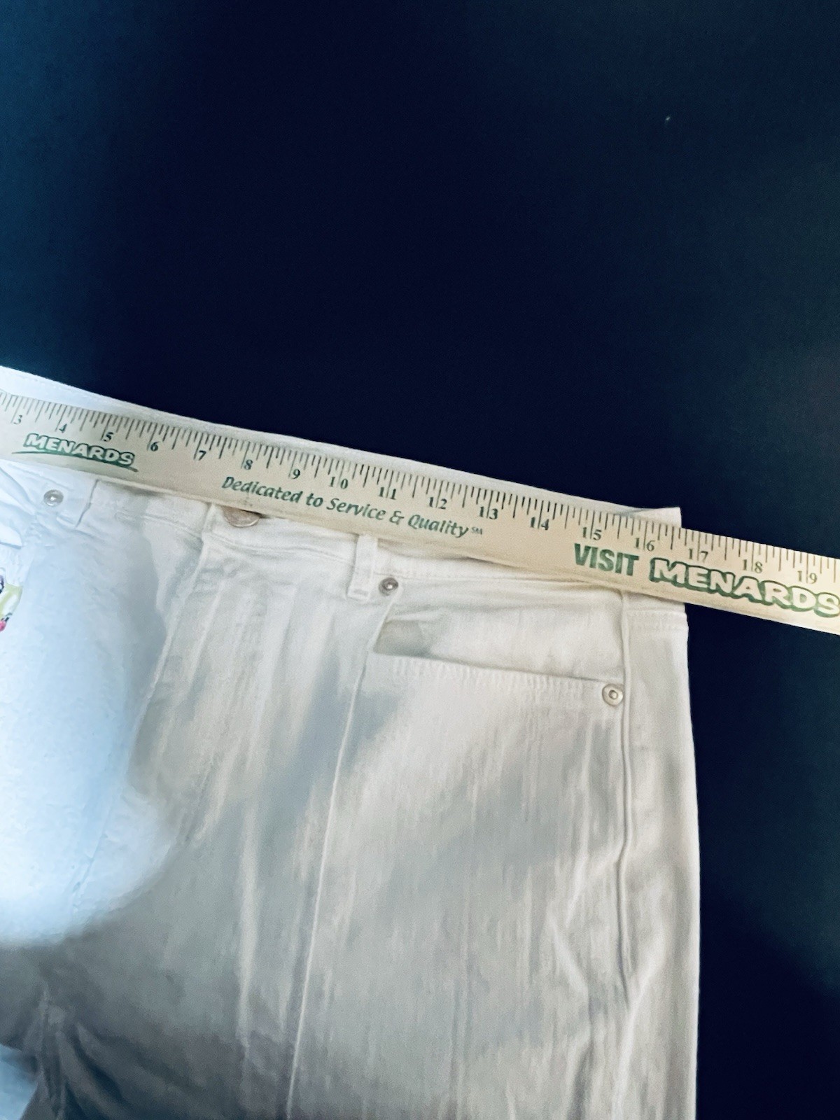 Loft patchwork Capris Size 12 - image 7