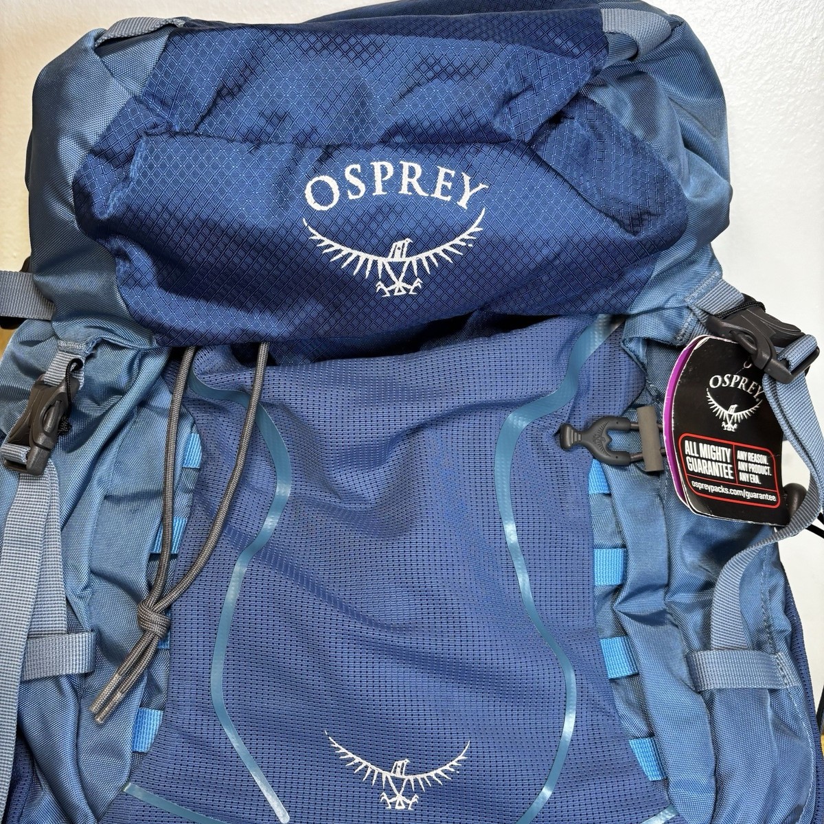 Osprey Kyte 36L Backpack Ocean Blue Women’s Outdoor Hiking Gear Camping NWT - Main Image