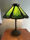 Handel Overlay Slag Table Lamp — photo 4