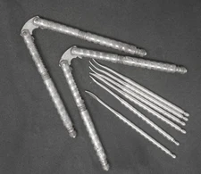 Vintage Nut Cracker Set of 2 + 6 Picks