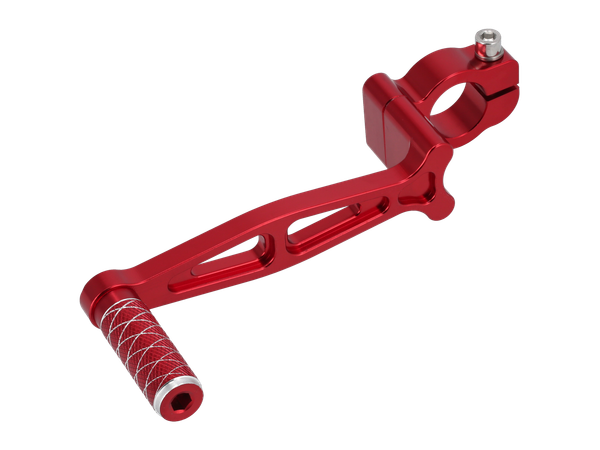 CNC FußSchalthebel, Rot Eloxiert - FüR Simson S51, S53, S70, S83-image