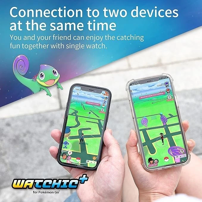 Brook Pocket Auto Catch Watchic Plus: две учетные записи, водонепроницаемые цветные часы IPX7 - Изображение 2 из 4