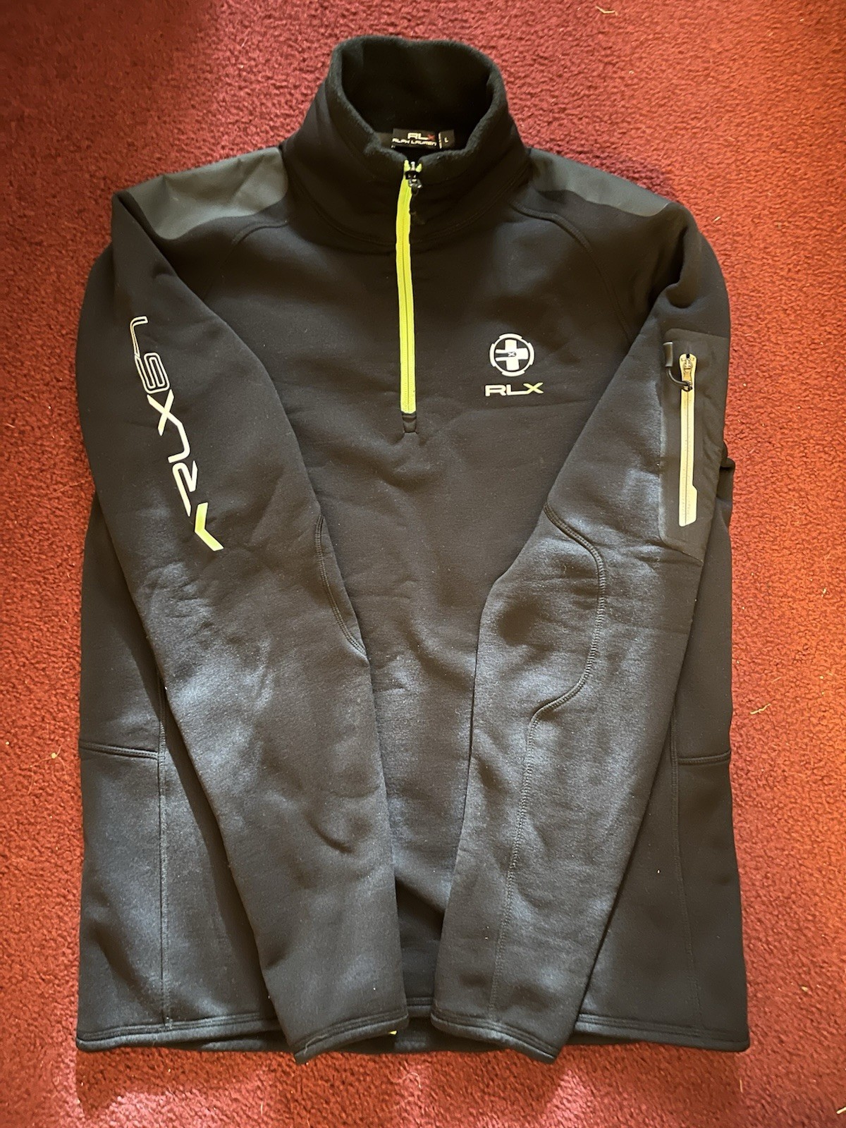 Ralph Lauren Men's Large Golf Performance Pullover 1/4 Zip