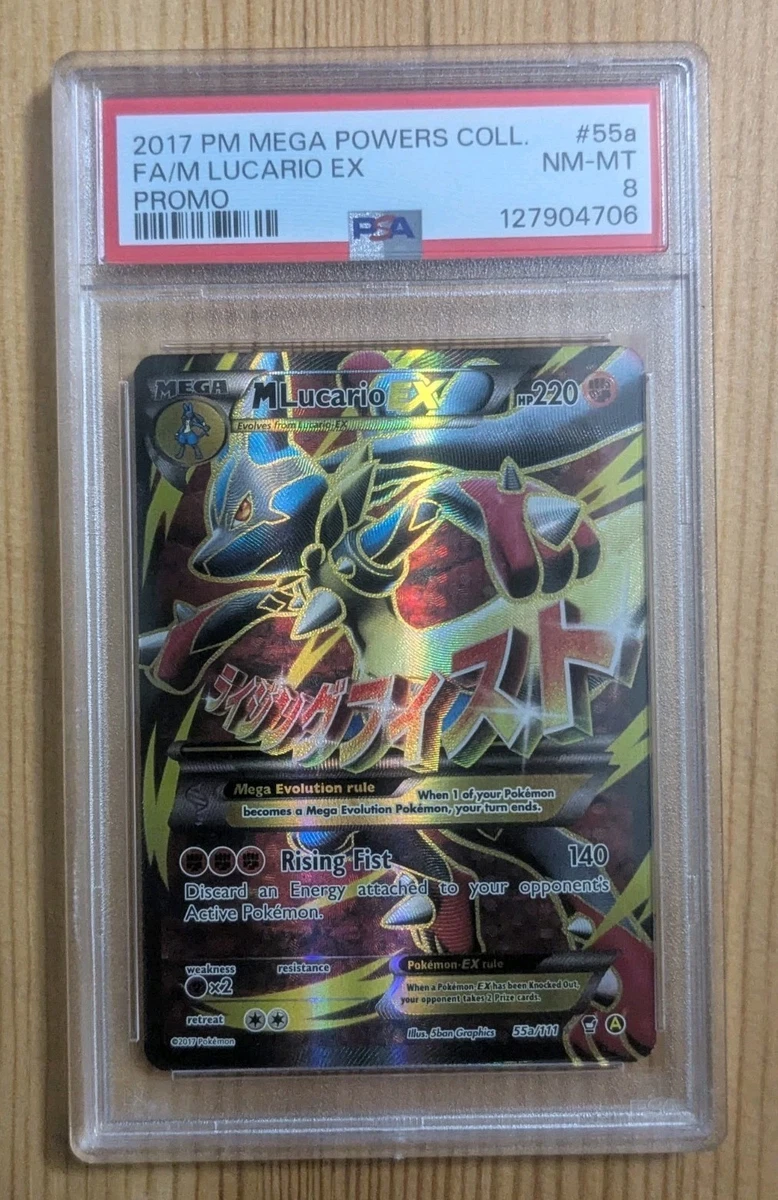 Lucario Pokémon TCG Professional Sports Authenticator (PSA