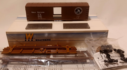 Coche de caja de acero Great Northern 40' escala HO WALTHERS #50159 ¡Nuevo kit en caja!! | Condition: New