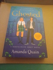 * Ghosted: A Northanger Abbey Novel by Amanda Quain Advance Reader Copy Trade Pb