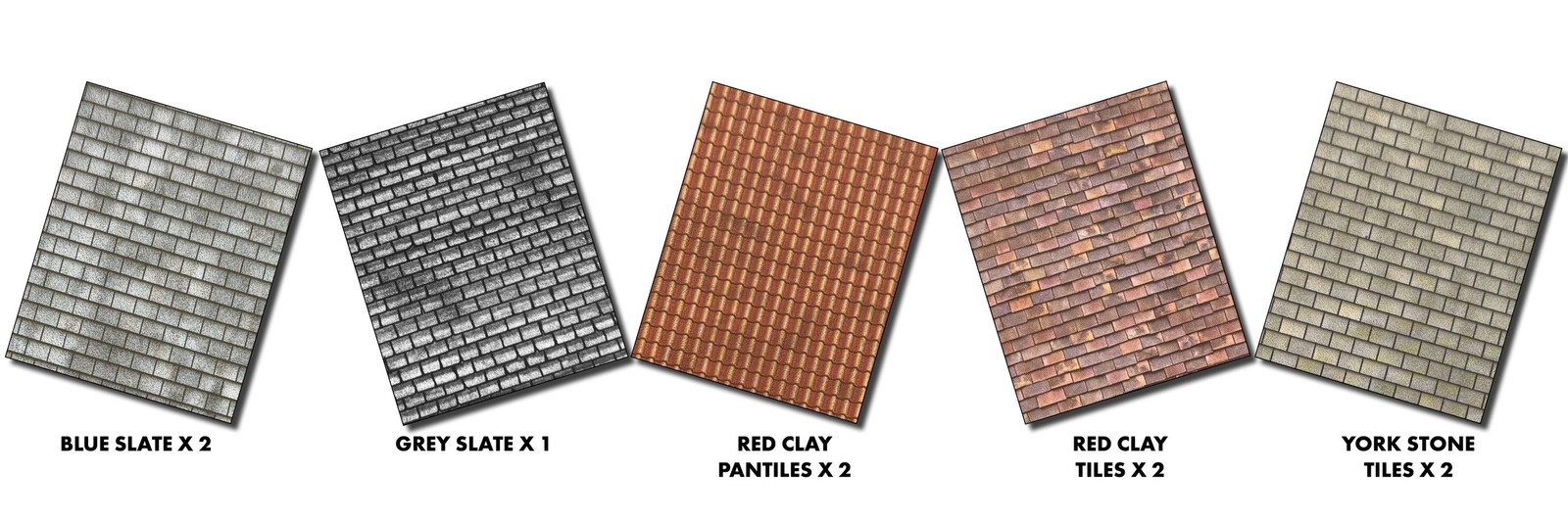 Metcalfe M0061 OO Gauge Roof Tilling Various Finishes