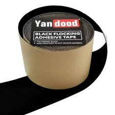 4 Inch Black Flocking Tape for Projector Screen Frame Borders