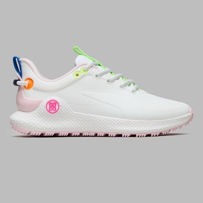 2025 G/Fore Damen MG4+ O2 Golfschuhe: Snow/Multi