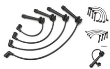 55810 Ignition Spark Plug Wires Set of 4 Fit for Kia Rio 2001 2002 2003 2004