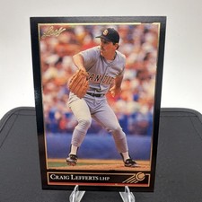 Leaf Gold Edition Craig Lefferts #408 San Diego Padres 1992 Baseball Card