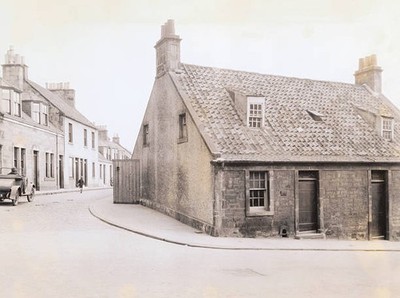 Dunfermline Scotland The house where Andrew Carnegie was born A mu- Old Photo