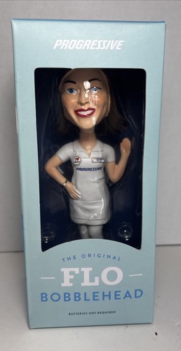 Progressive Insurance Original Flo Bobblehead Limited Edition Sammlerstück Neu in OVP
