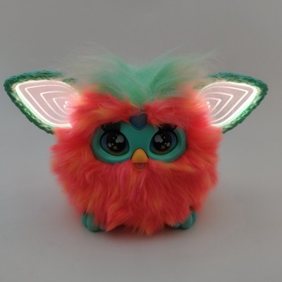 Hasbro Furby Coral Tiger elektronisches interaktives Haustierspielzeug 2023 gebraucht