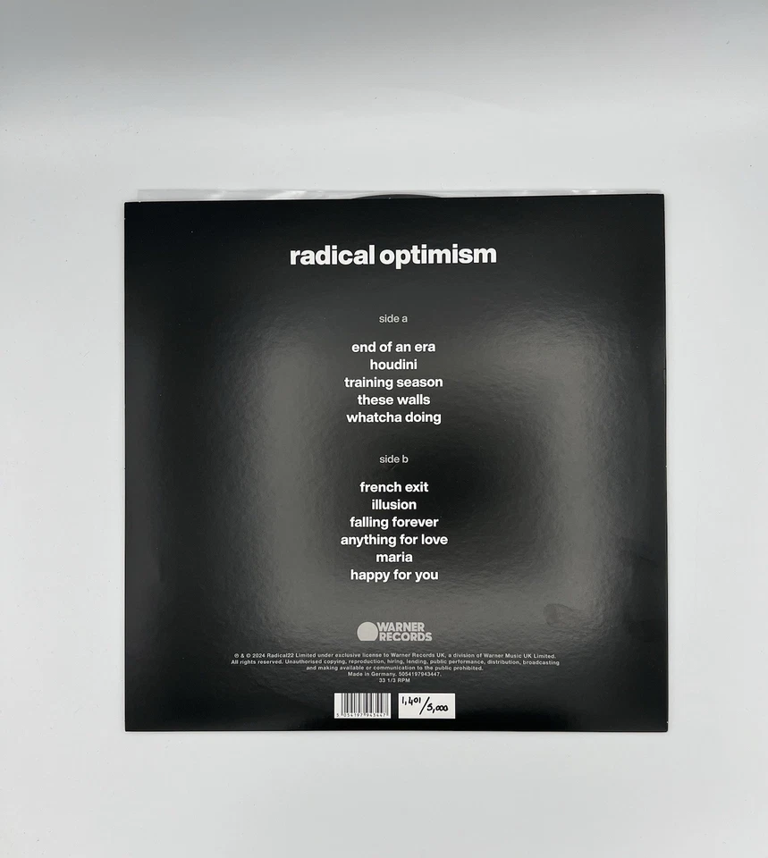 Dua Lipa: Radical Optimism Vinyl Limited Edition NEU und OVP - Bild 4 von 4