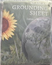 Grounding Sheet Queen Size 90 Cotton 10 Silver Fiber Earthing Fitted Sheet
