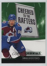 2024 Credentials Cheered to the Rafters Green 17/49 Mikko Rantanen #CR-MR 04x2