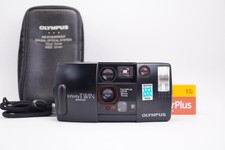 Olympus Infinity Twin 35mm Point Shoot camera W/Case Film Tested