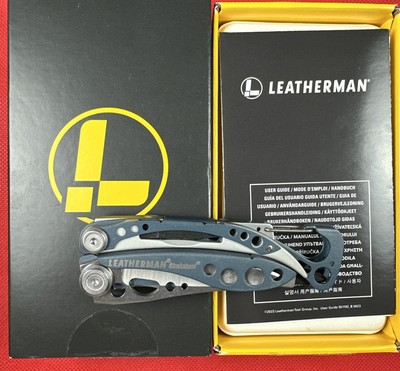 Retired New In Box Denim Blue Leatherman Skeletool. Collect. (Not From China)