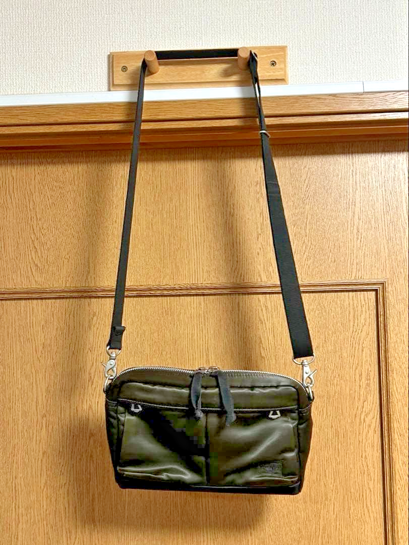 PORTER Yoshida FADE Shoulder Bag khaki Made in Japan Authentic