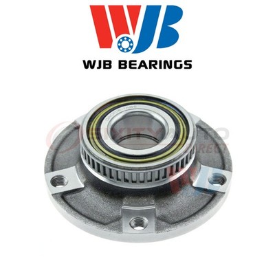WJB Wheel Bearing & Hub Assembly for 1992-2005 BMW 320i 2.0L 2.2L L6 - Axle vv