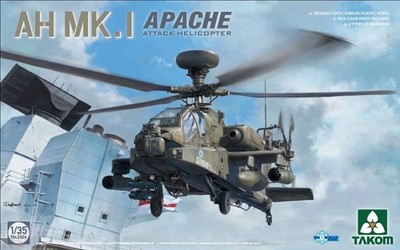 AH Mk.I Apache Attack Helicopter / 1:35