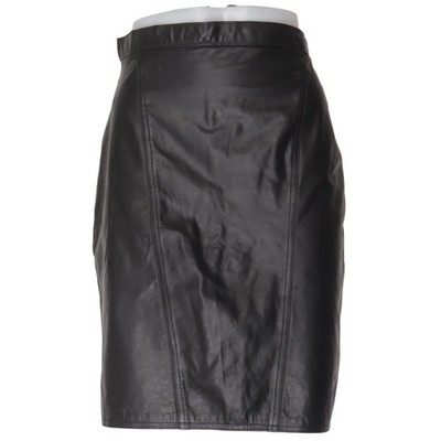 Wilsons Leather, Lederrock, Größe: 38, Schwarz, Leder/Nylon, Einfarbig #KdD