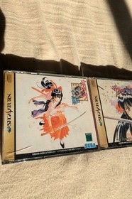 Sakura Wars Sakura Wars 2 Sega Saturn set of 2 Japanese version 14a