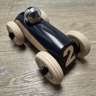Playforever Clyde #2 Midi Race Car 06/2023 PL.MDI.502 Black & Cream