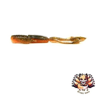 NEW Keitech Crazy Flapper 2.0 inch #520 Green Pan Orange Gold
