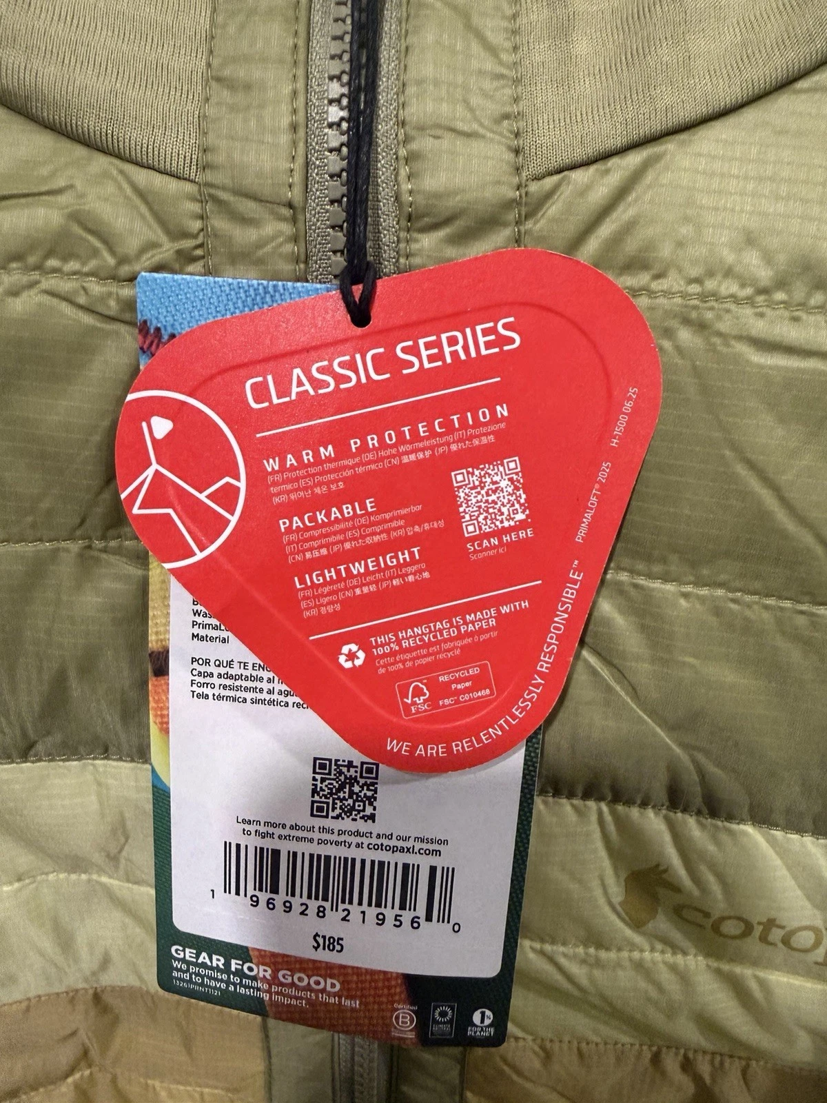 Cotopaxi Caps Hybrid Insulated Hooded Jacket Men’s Medium image 4