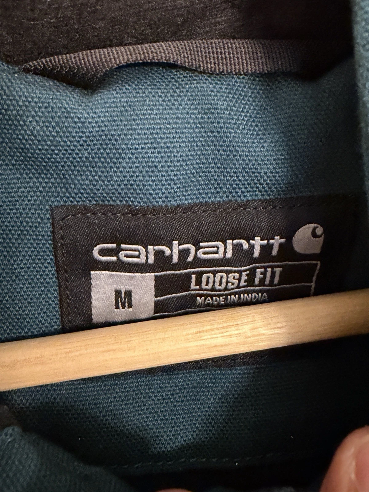 Carhartt Anniversary Yellowtail Montana Active Jac Aztec Medium NWT Teal Blue - product detail image 4