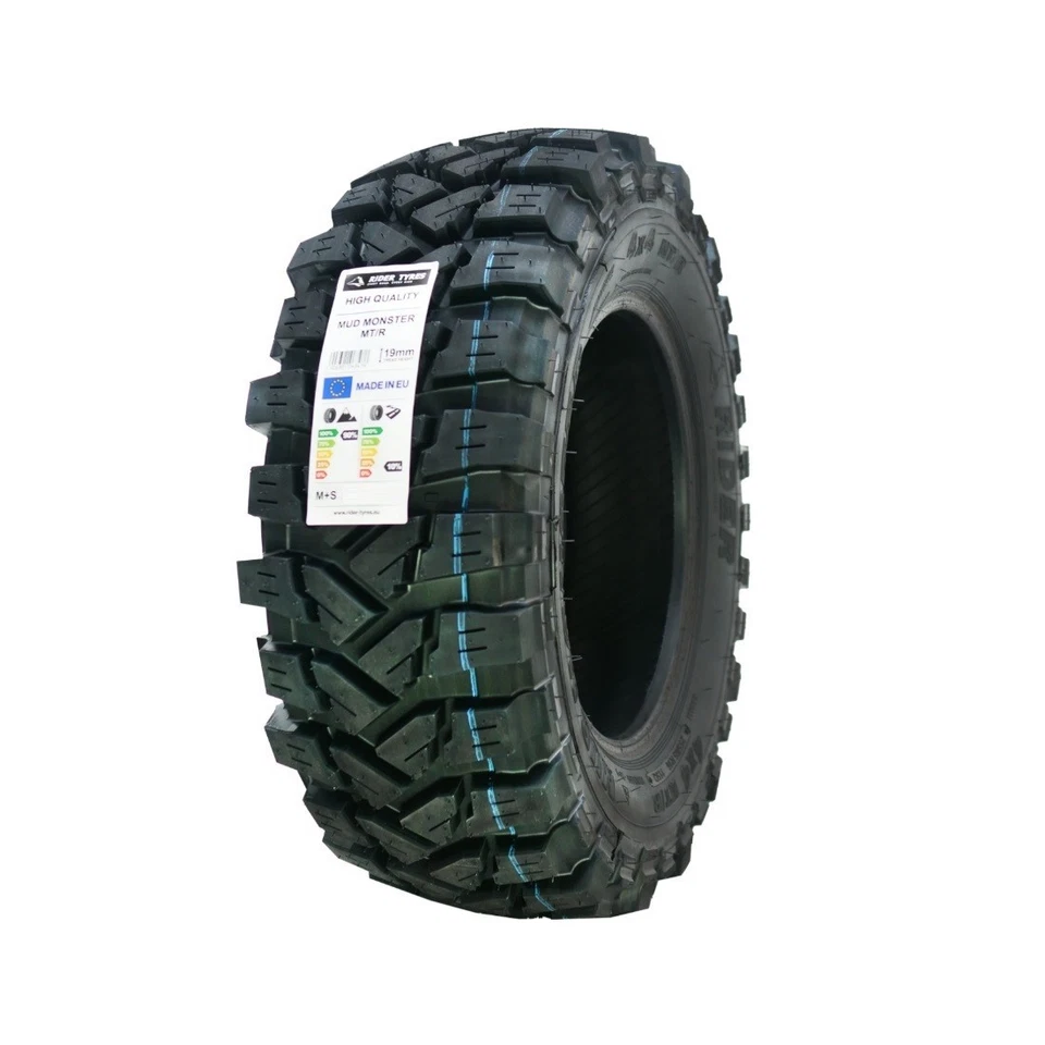 195/70R15 MT 91Q RIDER Mud Monster, 4x4 TYRE 195 70 15 MT/R TYRE M+S Mud Terrain - Image 2 of 4